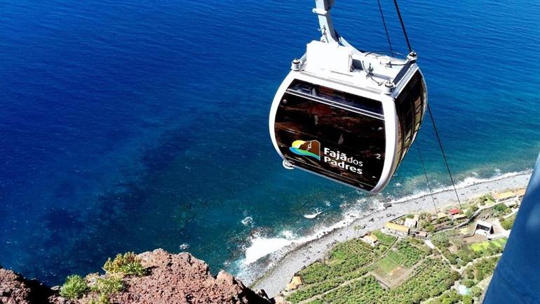 Kabelbaan naar Fajã dos Padres, Madeira