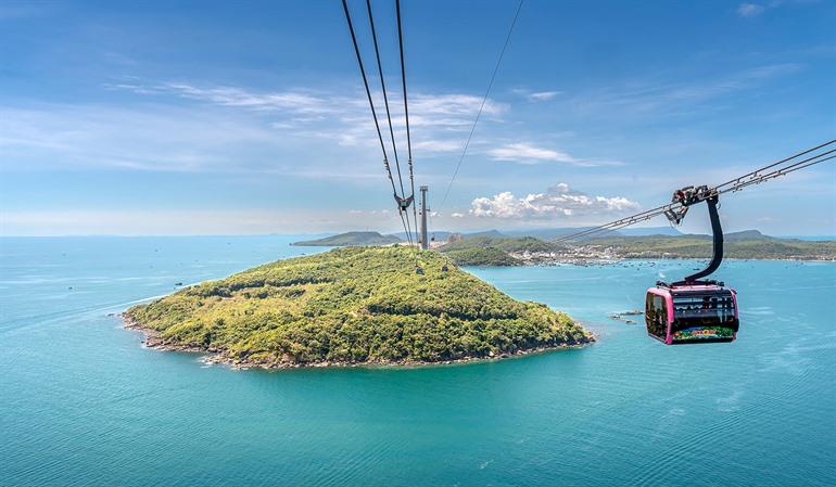 Kabelbaan naar Hon Thom Island