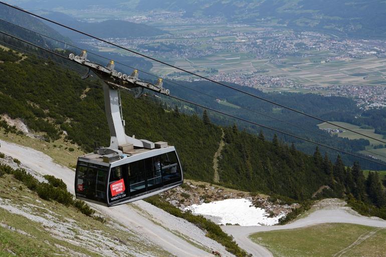 Kabelbaan naar Nordkette