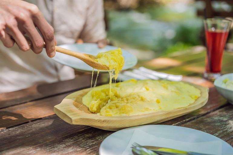 Kačamak, een soort pap uit Montenegro