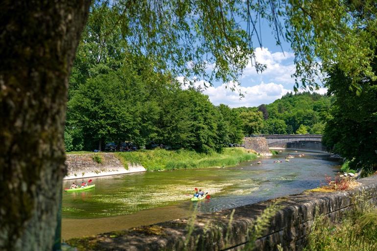 Kajakken op de Ourthe