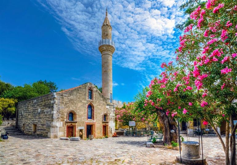 Kale Camisi, bij de Petrusburcht in Bodrum, Turkse Riviera
