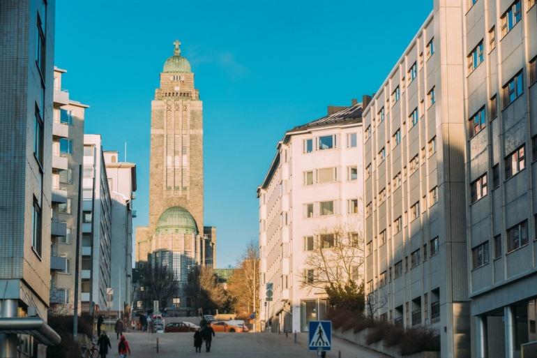 Kallio-kerk in Helsinki, Finland