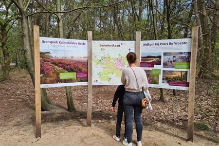 Kalmthoutse Heide, toegangspoort De Vroente