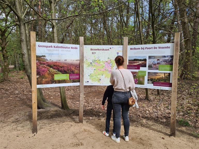 Kalmthoutse Heide, toegangspoort De Vroente