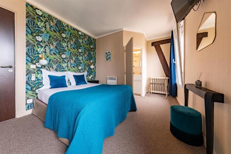 Kamer boeken bij Hôtel Azur met eigen patio