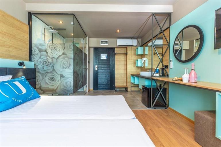 Kamer boeken bij Hotel Urban aan de stadsrand