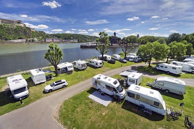 Kampeerplaats boeken bij Knaus Camping Park Koblenz