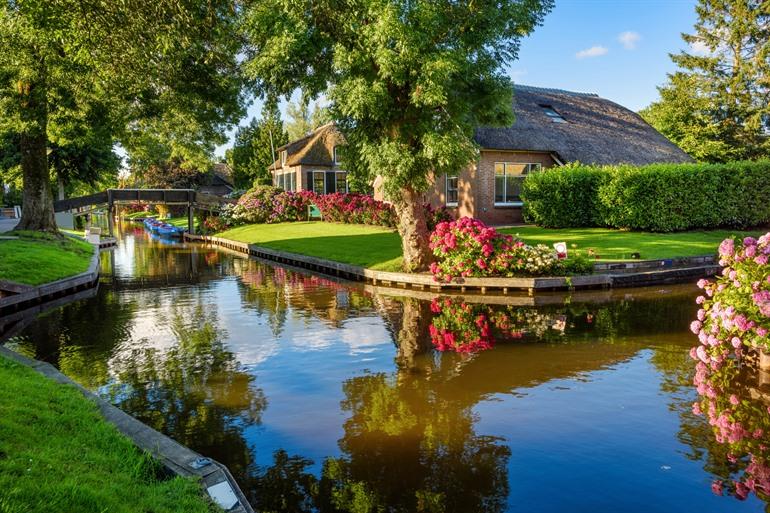 Kanaaltjes in Giethoorn