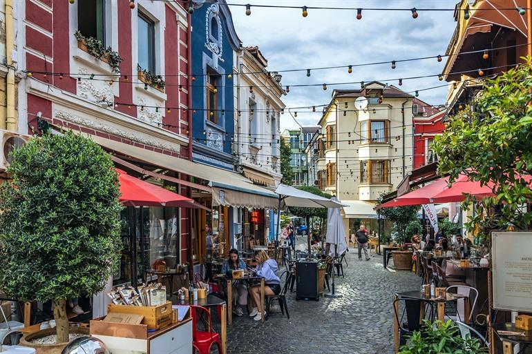 Kapana-wijk in Plovdiv