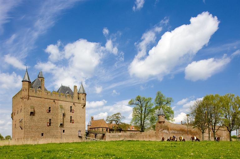 Kasteel De Doornenburg in Gelderland