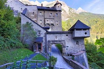 Kasteel Hohenwerfen in Oostenrijk