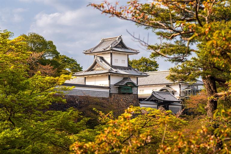 Kasteel in Kanazawa