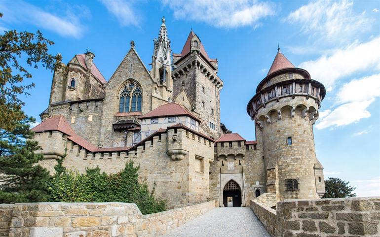 Kasteel Kreuzenstein in Oostenrijk