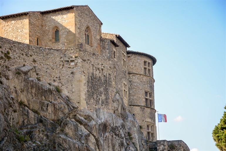 Kasteel Tournon-sur-Rhône in Ardèche