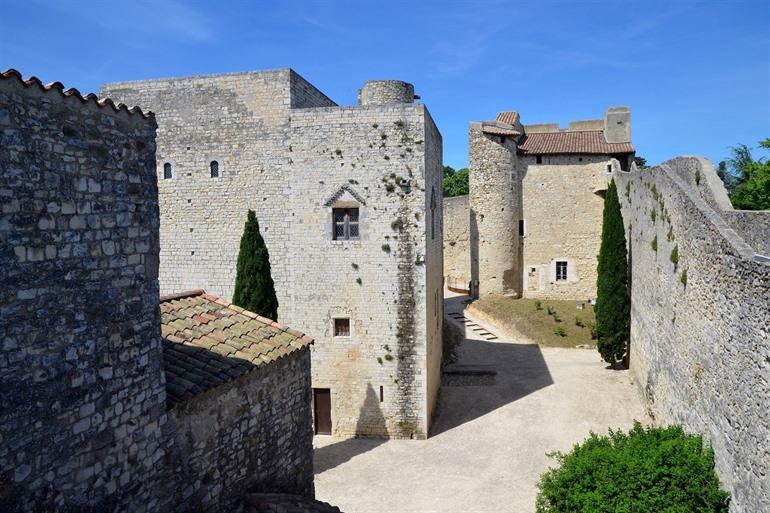 Kasteel van Adhémar in Montélimar, Drôme, Frankrijk