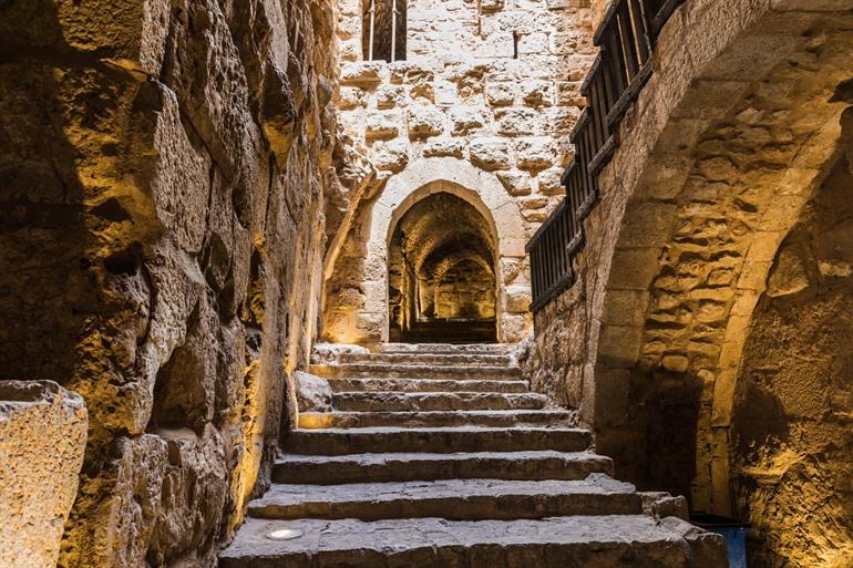 Kasteel van Ajloun bezoeken, Jordanië