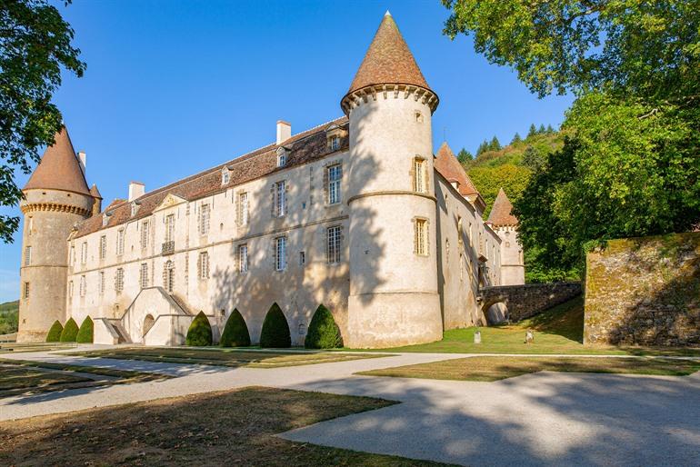 Kasteel van Bazoches bezoeken in Nièvre, Bourgogne