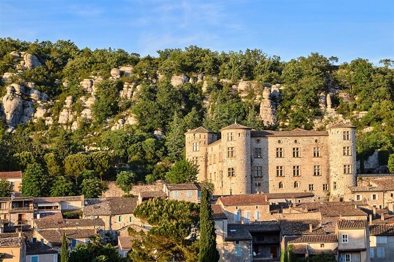 Kasteel van Vogüé in de Ardèche