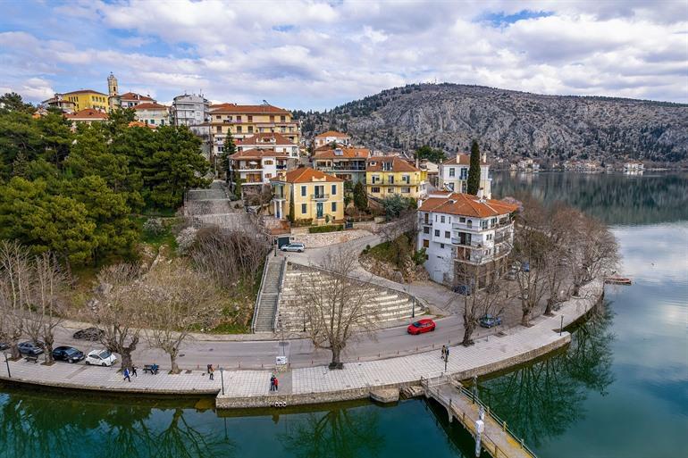 Kastoria aan het meer van Orestiada