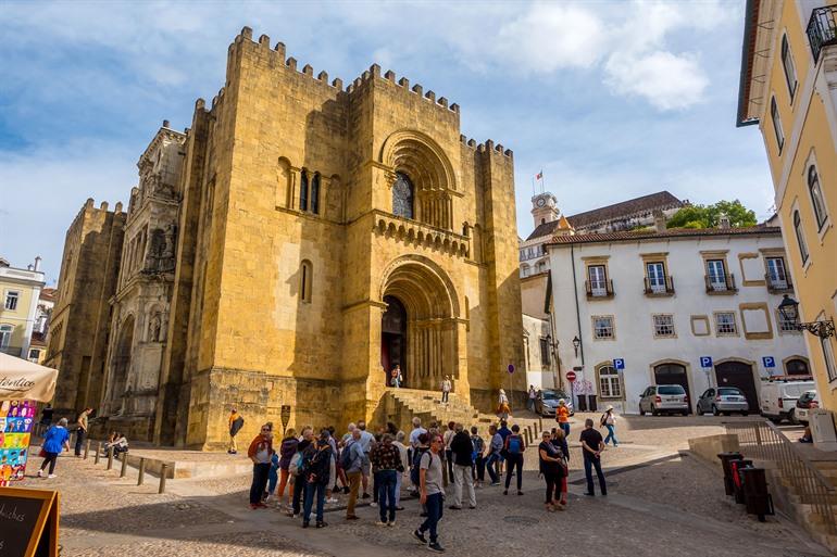 Kathedraal van Coimbra, Portugal