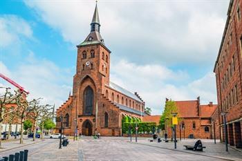 Kathedraal van Odense bezoeken, Denemarken