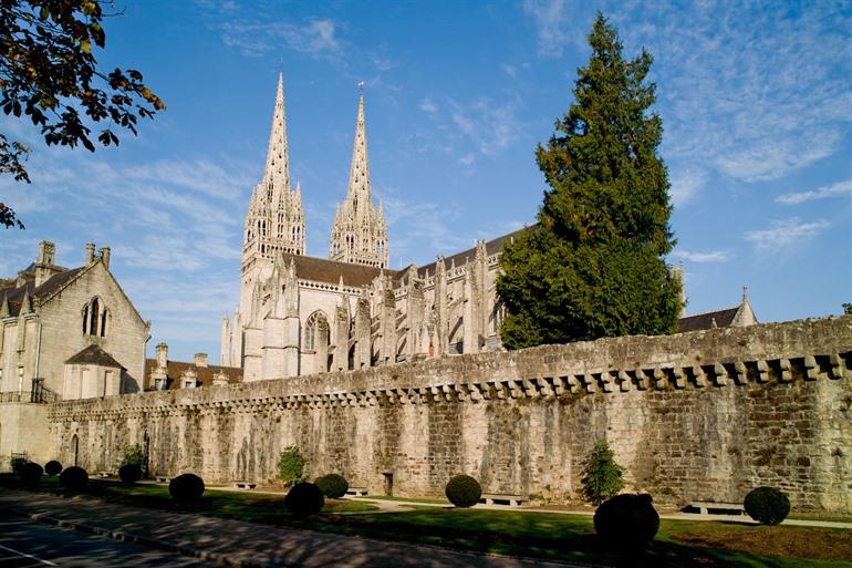 Kathedraal van Quimper, Bretagne, Frankrijk