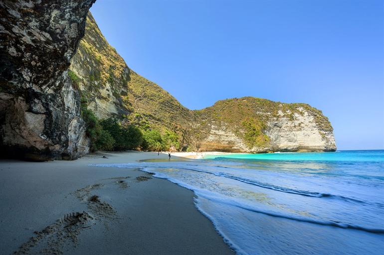 Kelingking Beach op Nusa Penida, Bali