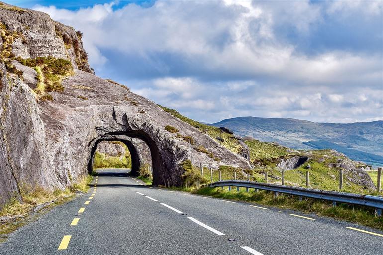Kenmare Road, N71 op de Ring of Beara, Ierland