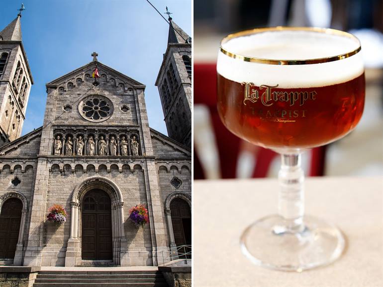 Kerk van de abdij van Rochefort, Ardennen