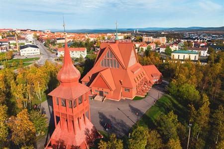Kerk van Kiruna, Zweden
