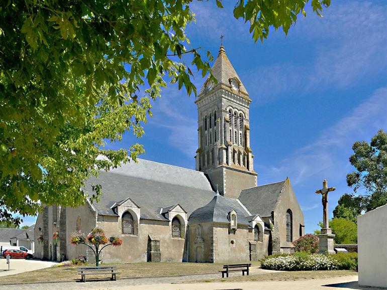 Kerk van Noirmoutier-en-l'Île, Frankrijk