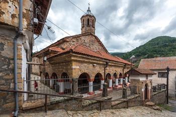Kerk van Sint Jan de Doper in Kratovo, Noord-Macedonië