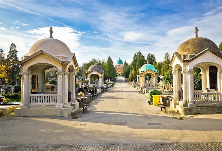 Kerkhof Mirogoj Zagreb