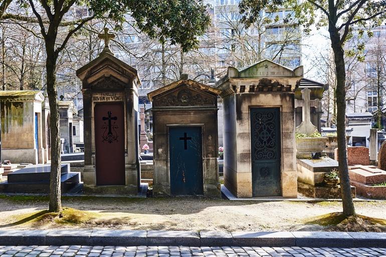 Kerkhof Pere Lachaise in Parijs