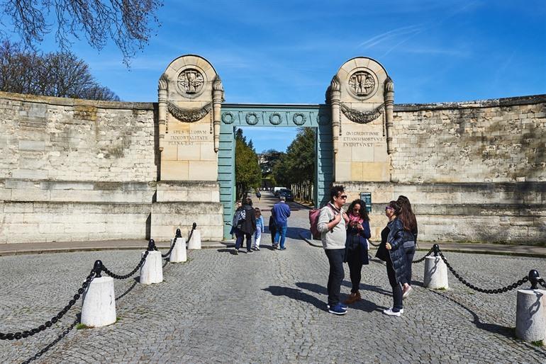 Kerkhof Pere Lachaise in Parijs