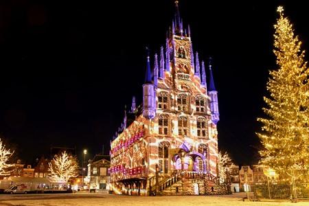 Kerst in Gouda, Nederland