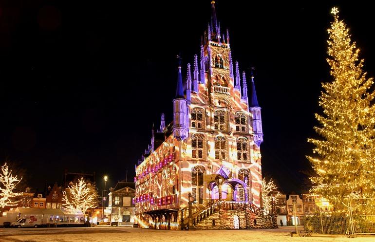 Kerst in Gouda, Nederland