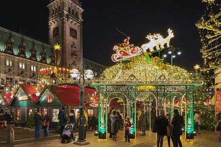 Kerstmarkt in Hamburg bezoeken