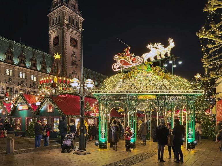 Kerstmarkt in Hamburg bezoeken