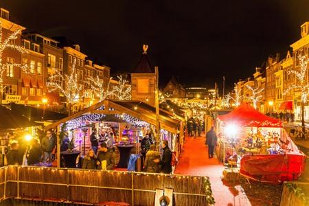 Kerstmarkt in Leiden
