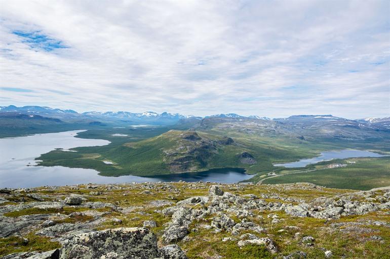 Kilpisjärvi-meer in Finland