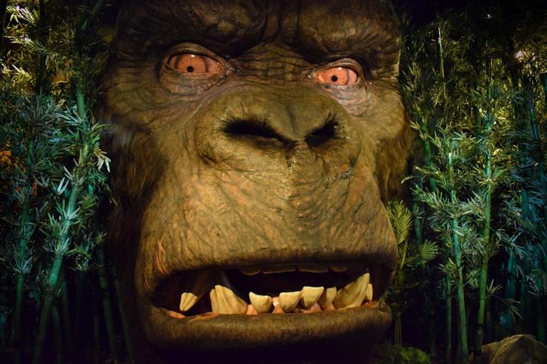 King Kong bij Madame Tussauds in Londen