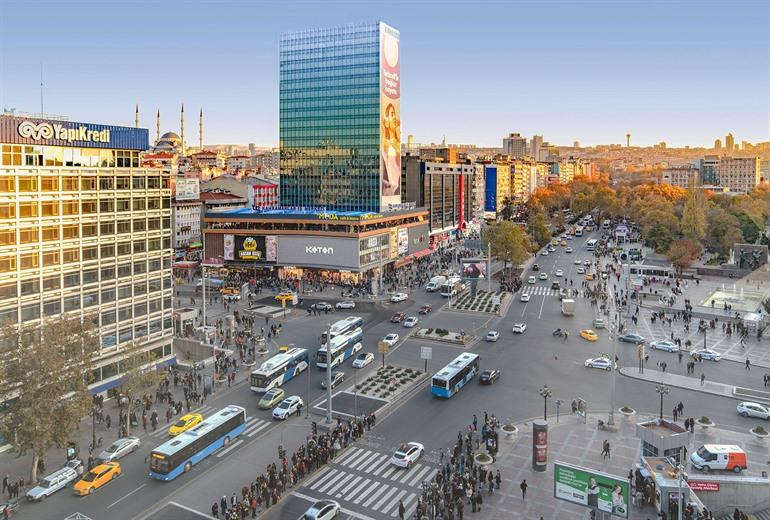 Kizilay Square: het Times Square van Turkije