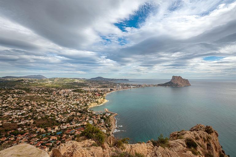 Klim naar het uitkijkpunt Mirador Morro de Toix