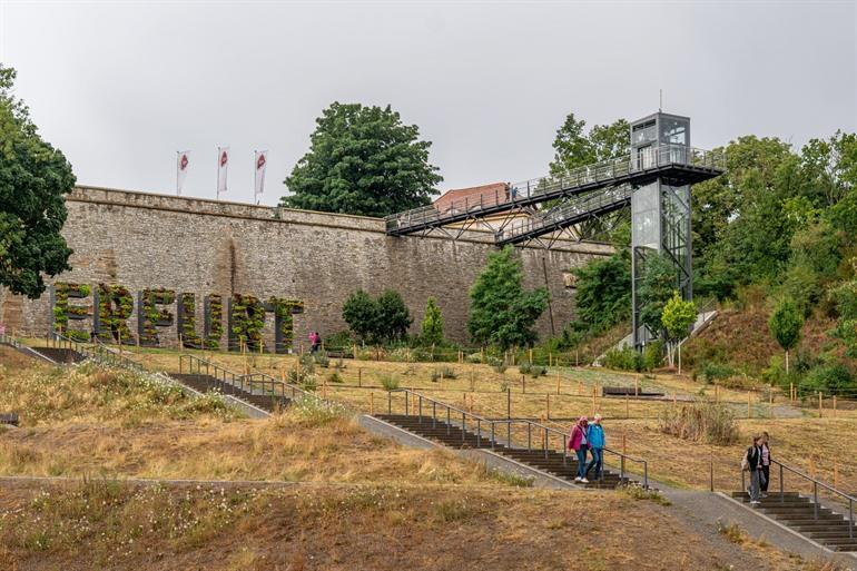 Klimmen naar de citadel