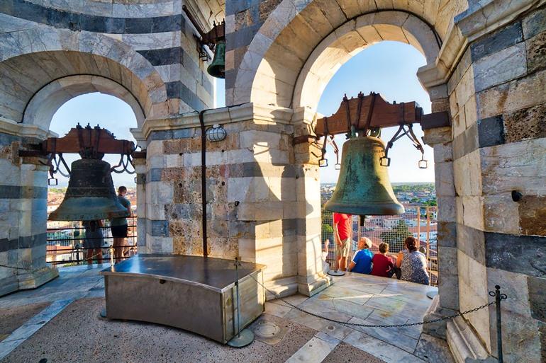 Klokkentoren van de Toren van Pisa