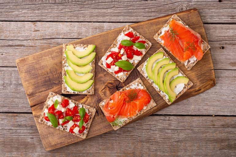 Knäckebröd proeven in Zweden