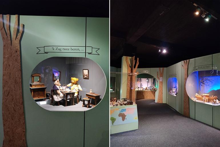 Knuffels in het Speelgoedmuseum, Mechelen