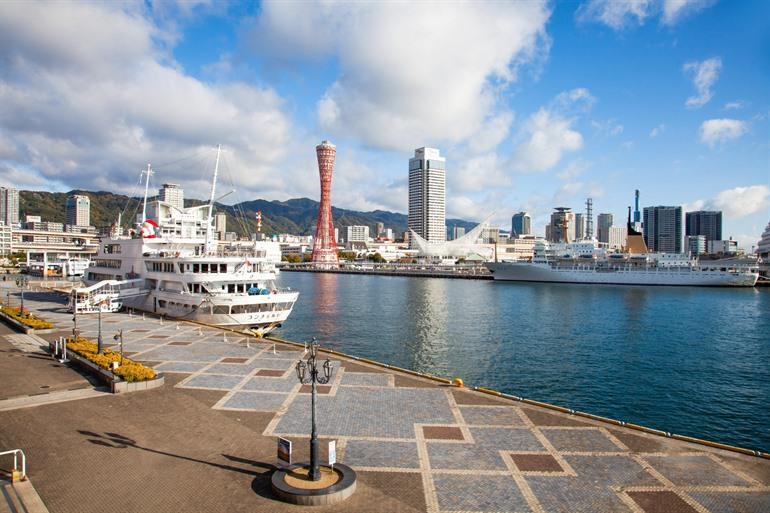Kobe Harborland en Meriken Park